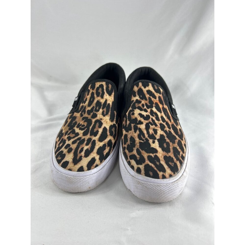 DC Leopard Print Slip-On Shoes - Picture 3 of 9